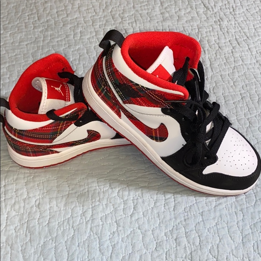 Jordan Air 1 Mid (GS) "Plaid”